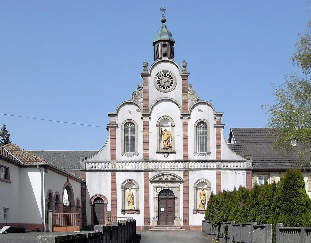 Eglise St-Joseph du couvent des Bénédictines-adoratrices à Bellemagny