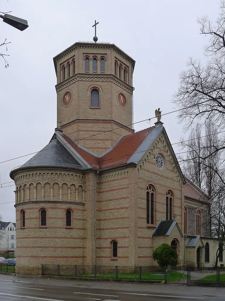 Neuer Teil der Kirche