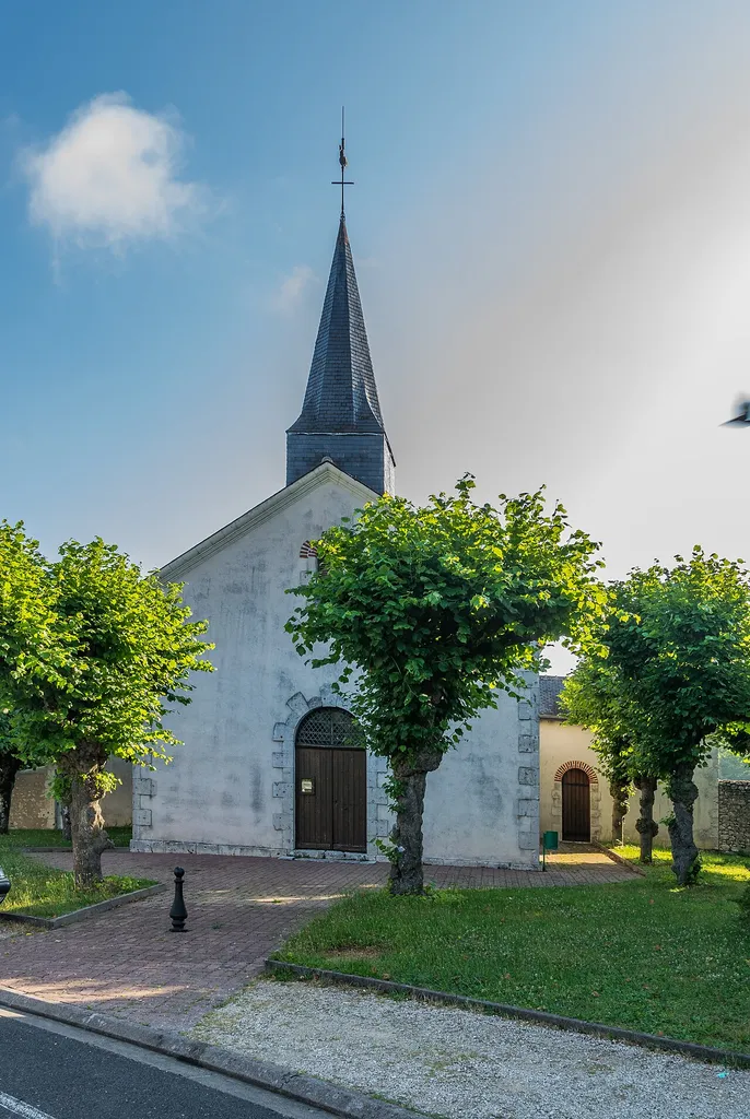 Saint Martin church of Monthou-sur-Bièvre, Loir-et-Cher, France