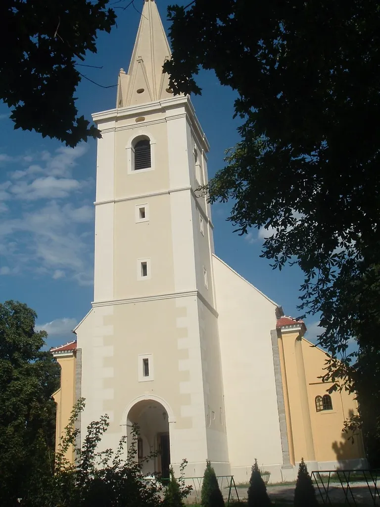 Roman Catholic Church in Bük, Hungary. Szent Kelemen pápa és vértanú római katolikus templom