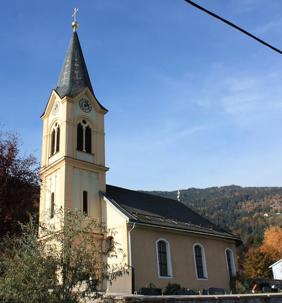 Lutherian church Locality: Tschöran Community:Steindorf am Ossiacher See