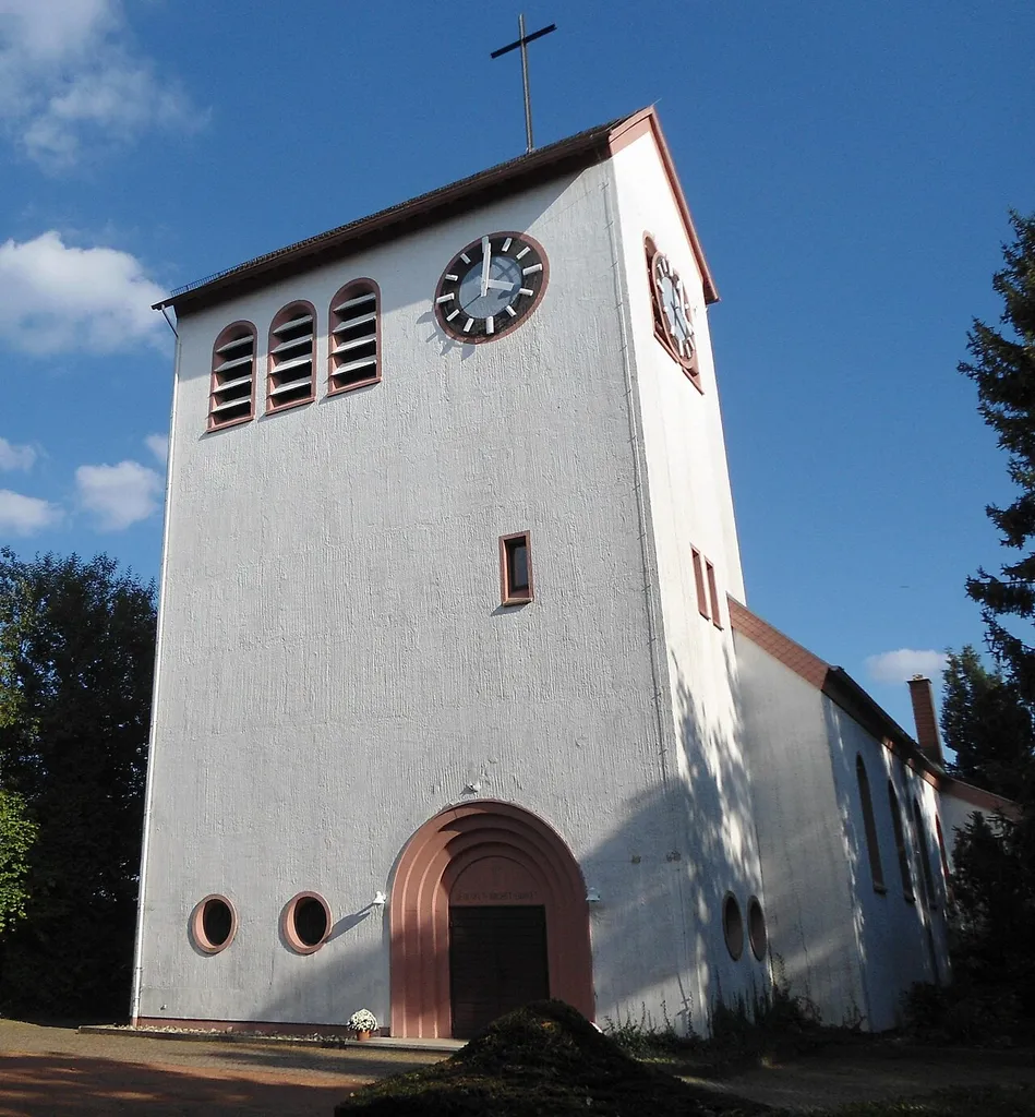 Die evangelische Christuskirche in Rohrbach (Saar)