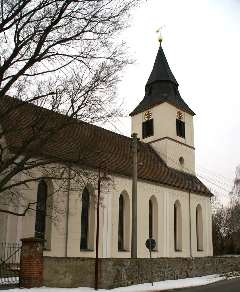 Church of Nobitz near Altenburg, Germany.