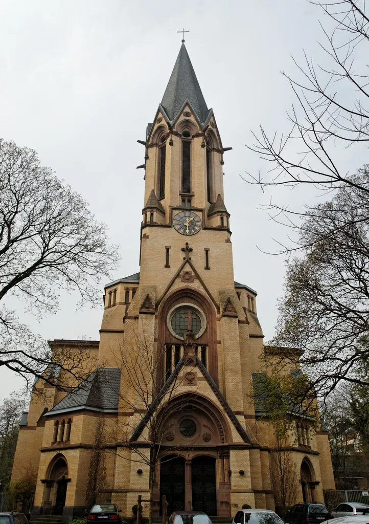 Church of Peace in Dusseldorf-Unterbilk, Germany