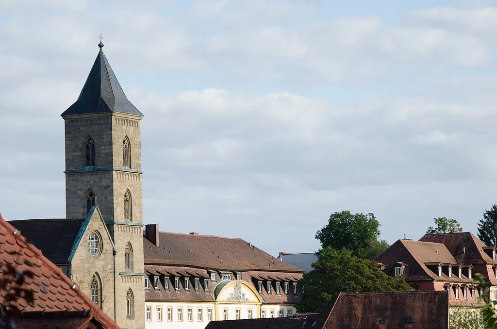 Bamberg, Karmeliterkirche von Nordwesten
