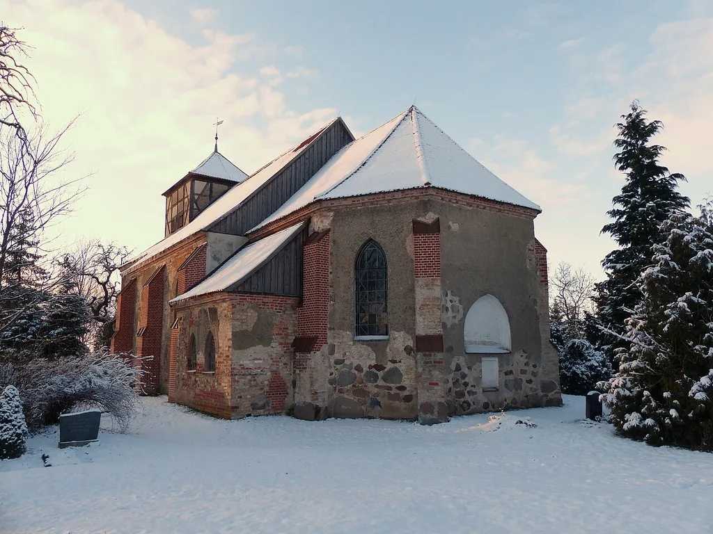 Kirche Daberkow, Östliche Apsis