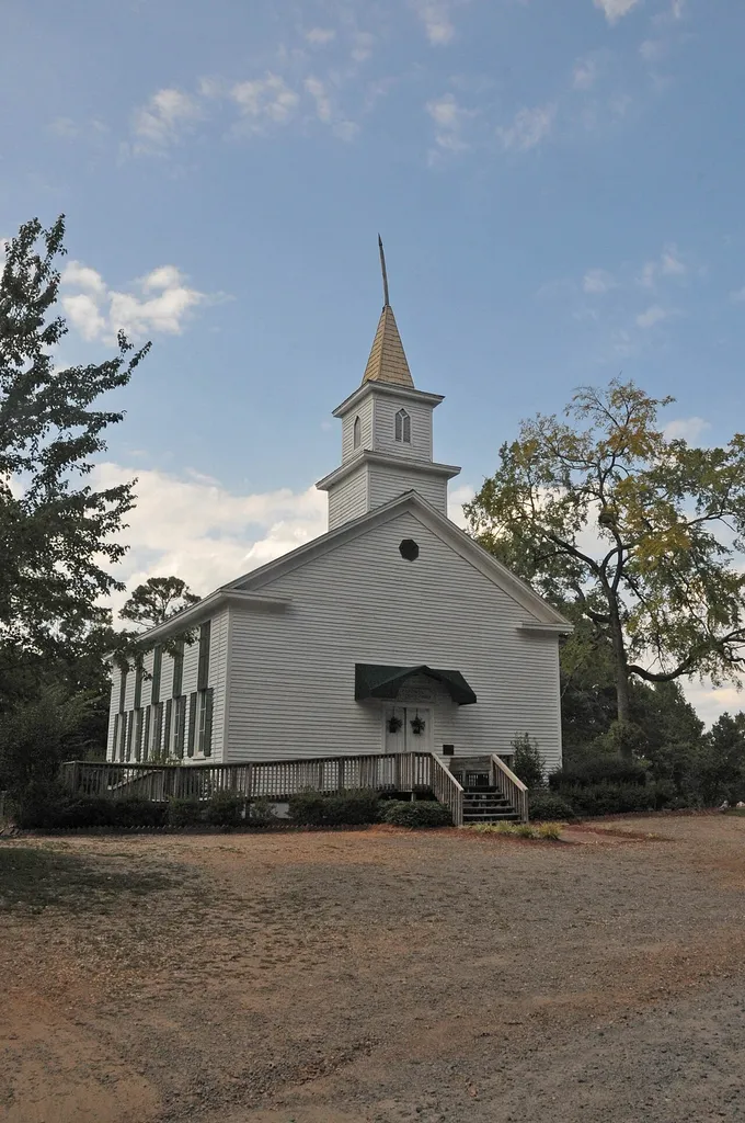 ESTABLISHED IN 1819 AND CHURCH BUILT IN 1886