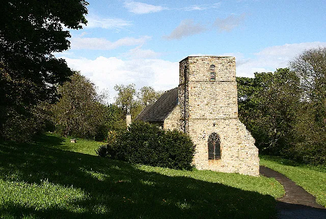 St. Helen's Church. St Helen's parish Church, Kelloe. Elizabeth Barrett Browning was baptised here.
