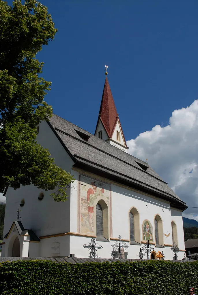 Kirche von Terfens This media shows the protected monument with ObjektID 64884 in Austria. (Commons, de, Wikidata)