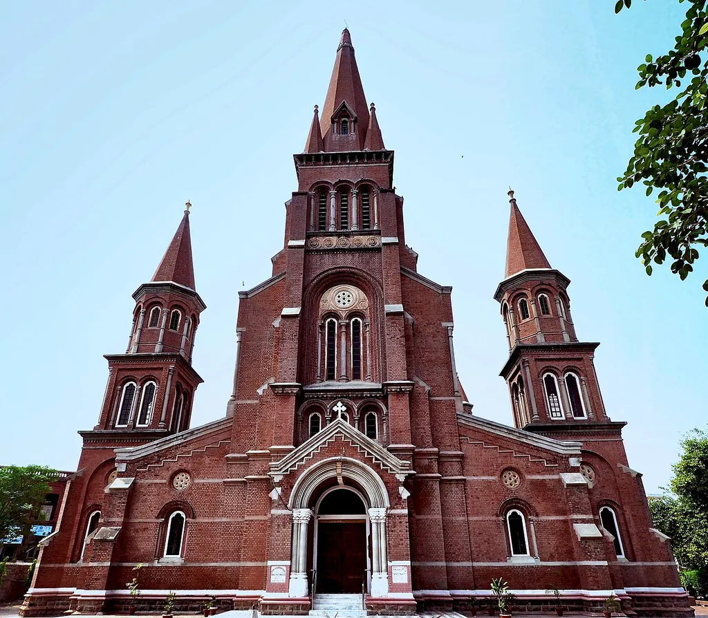 This is a photo of a monument in Pakistan identified as the