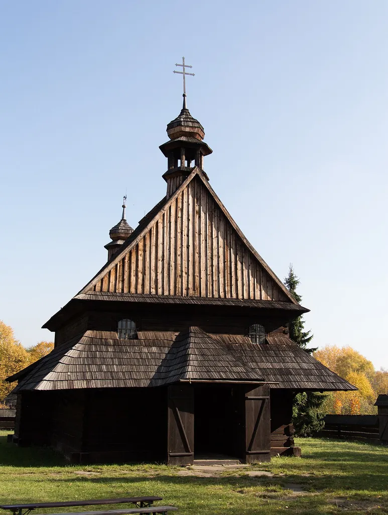 Górnośląski Park Etnograficzny w Chorzowie - Kościół z Nieboczów