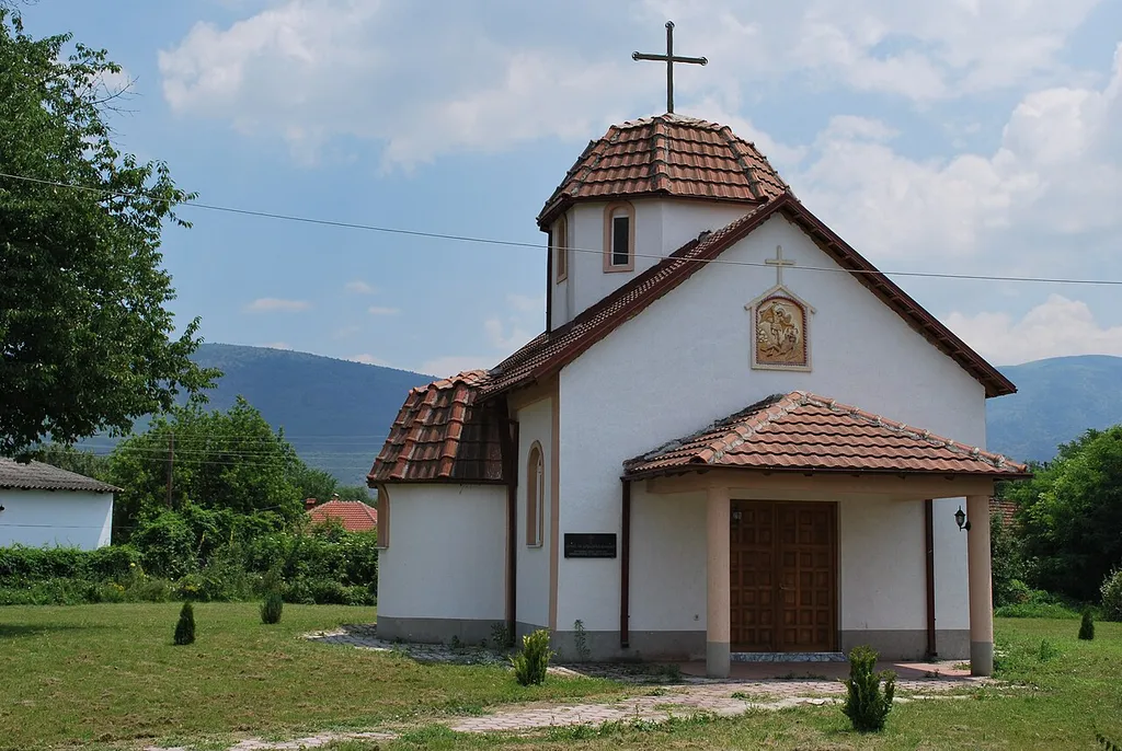 St. Michael the Archangel Church in Podbrege, Macedonia