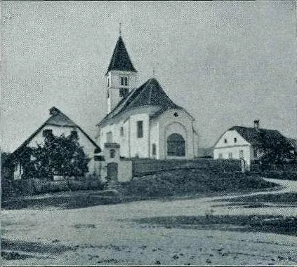 Kapelica Žalostne Mat. Božje v Središču.