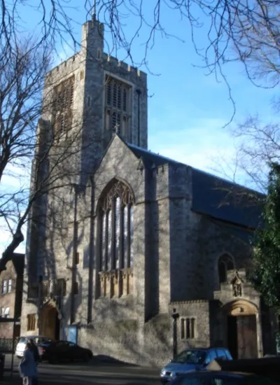 St Mary's Roman Catholic Church, Preston, City of Brighton and Hove, England. Built between 1910 and 1912 by architect Percy Lamb on behalf of the Sisters of Charity and Christian Instruction of Nevers, French nuns who had established a community at nearby Withdean.