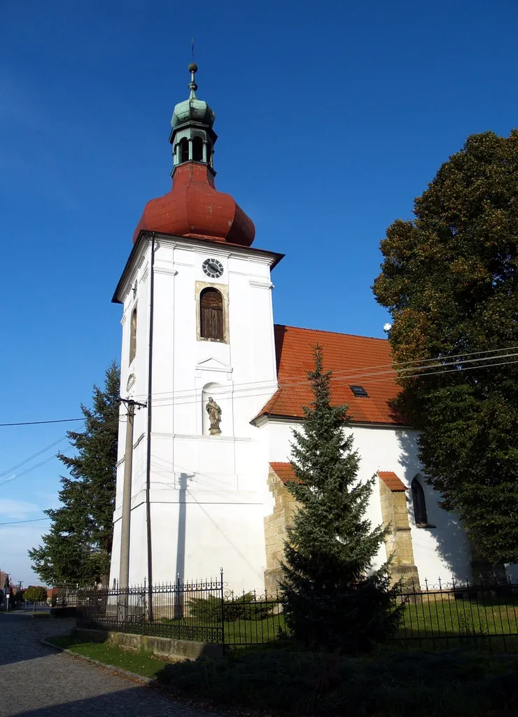 Church of St. Jean Baptiste, Tunechody, Czech Republic