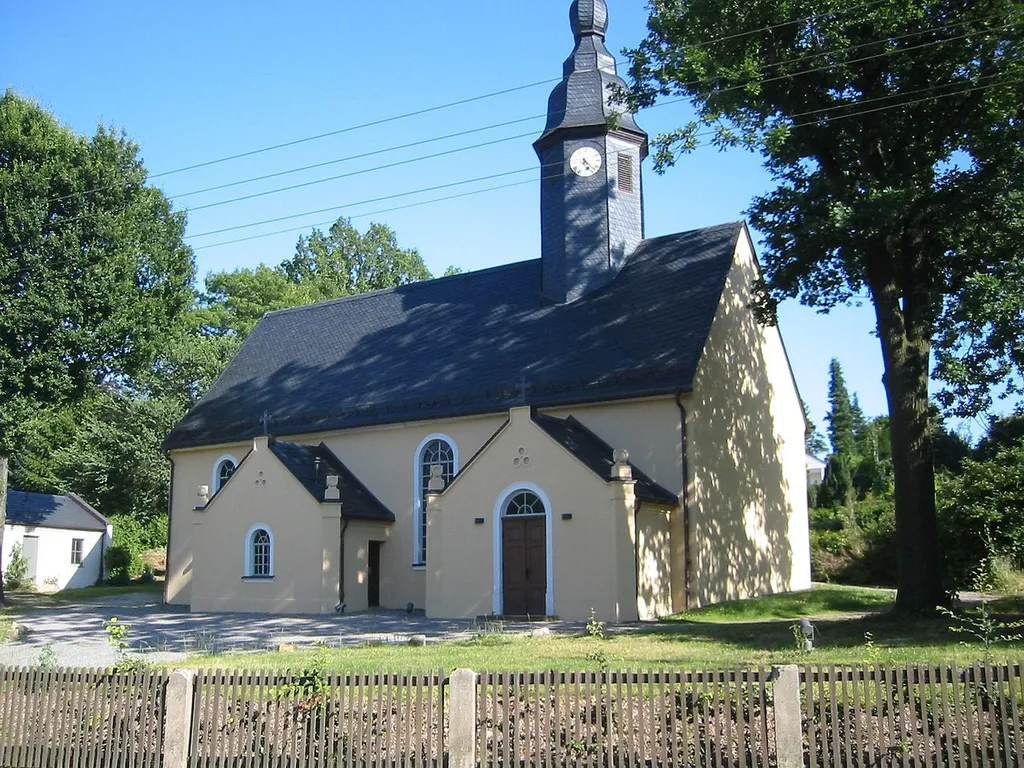 Kirche im chemnitzer Stadtteil Mittelbach