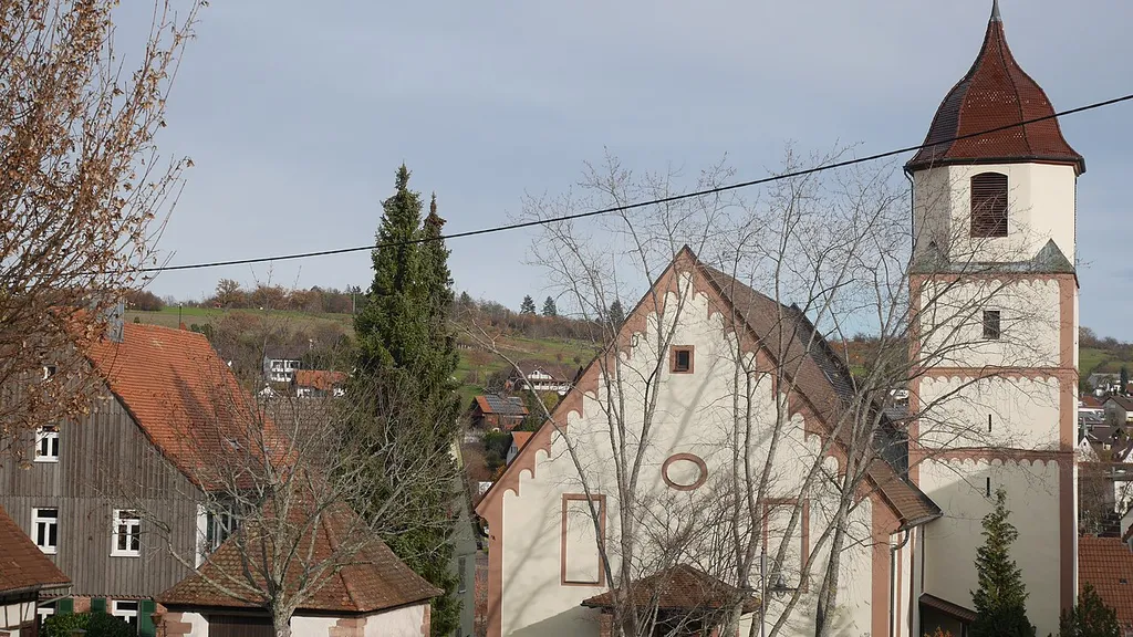 Michaelskirche (Gräfenhausen) Ansicht West