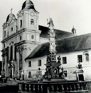 Saint Mary the Protector monument in Cluj-Napoca