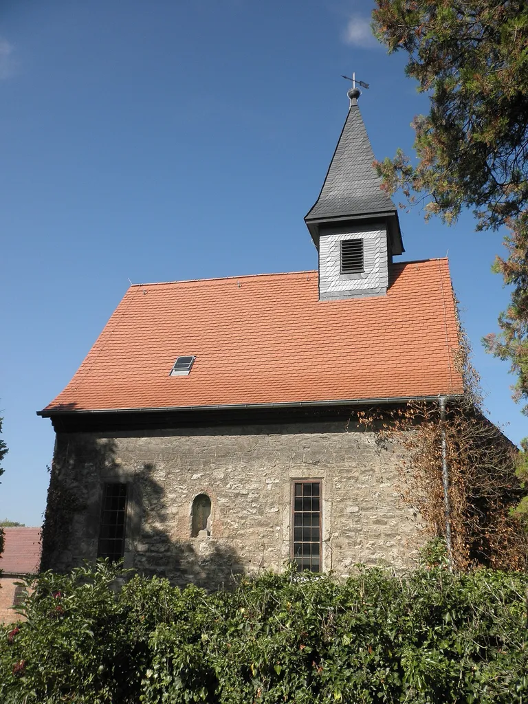 Church in Rodameuschel (Frauenprießnitz) in Thuringia