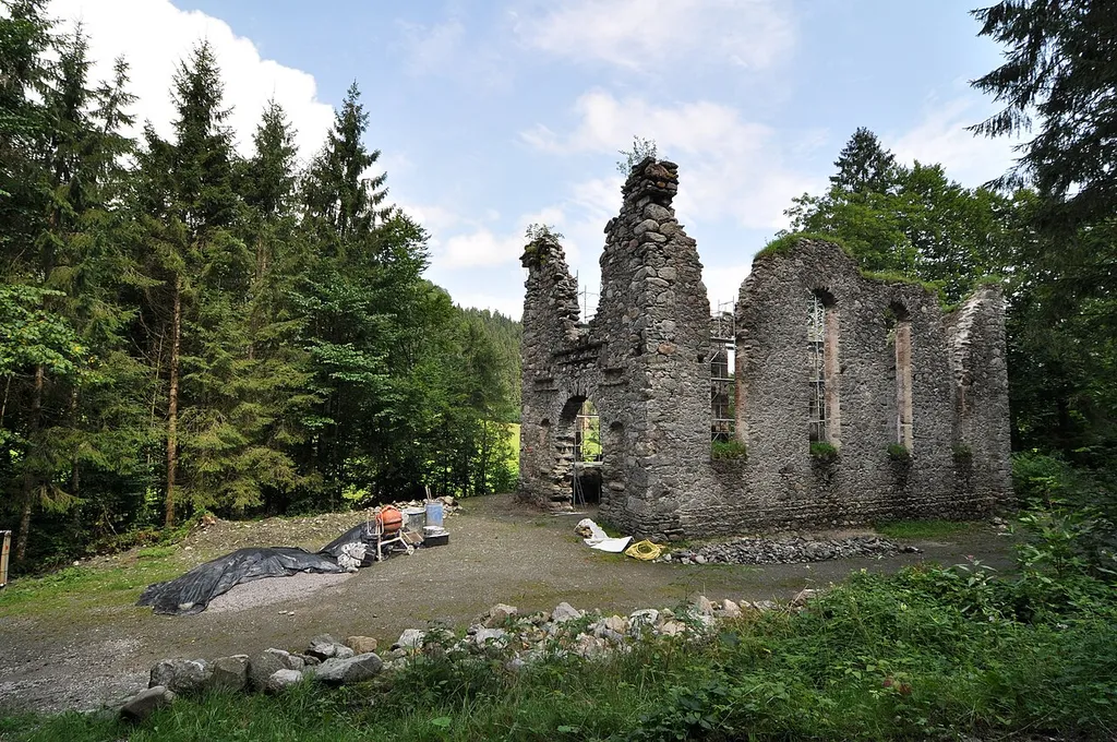 Kirchenruine Hörbrunn in Hopfgarten im Brixental