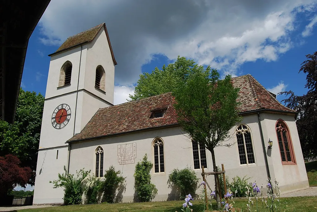 Church of Läufelfingen, canton of Basel-Country, Switzerland