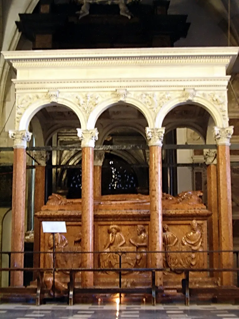Tomb monument of Władysław Jagiełło in the Wawel Cathedral