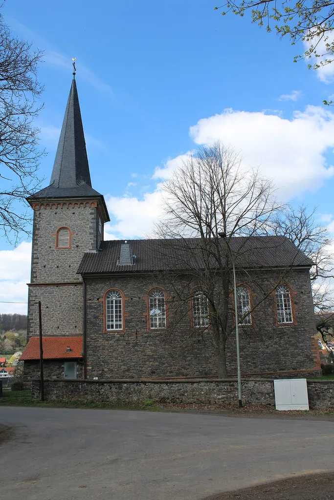 Evangelische Kirche Rainrod, Schotten, Vogelsbergkreis, Hessen, Deutschland