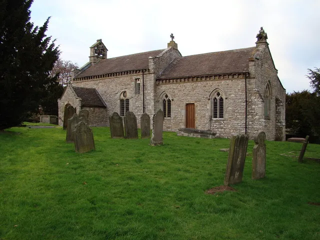 St Michael and All Saints Another view of this Swaledale church near Downholme.