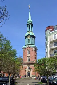 Trinity church in Hamburg-St.Georg