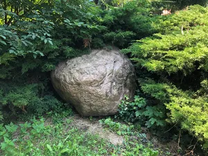 glacial erratic rock in Eilenburg