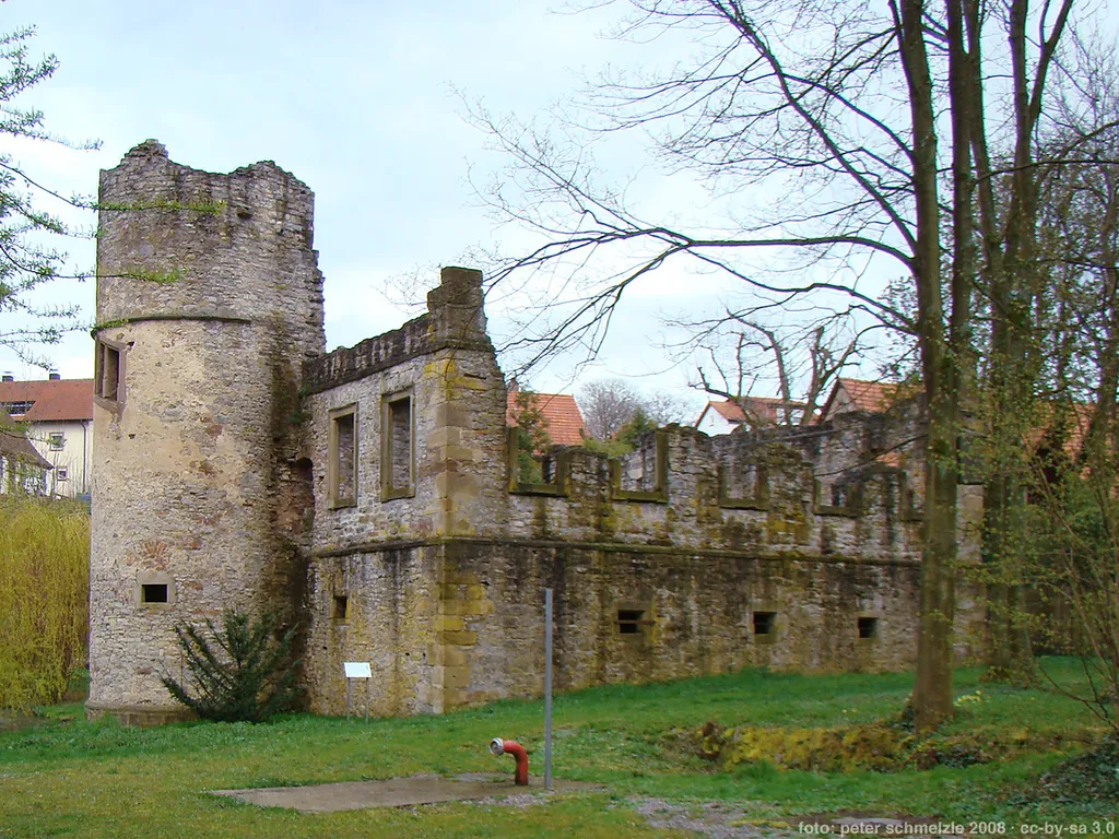 Schlossruine in Waibstadt-Daisbach