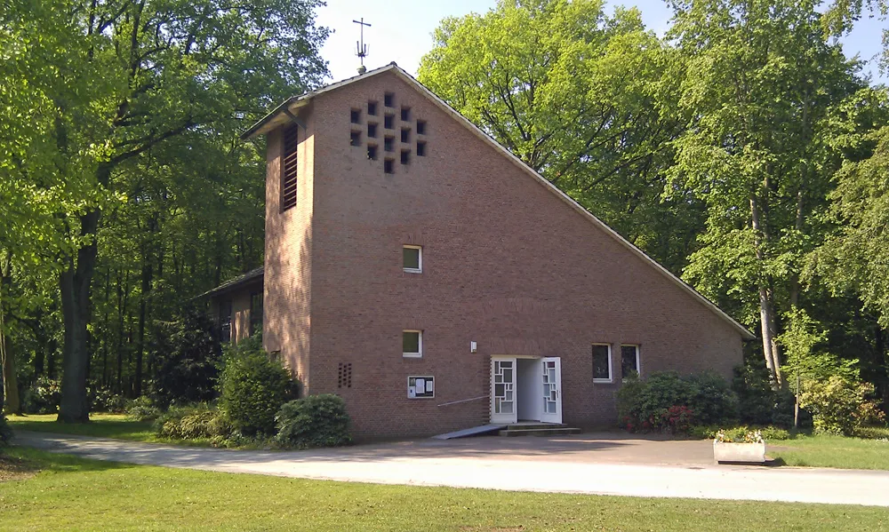 Die Kreuzkirche in der LWL-Klinik Gütersloh