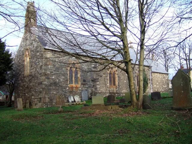 St Giles, Treletert/Letterston The parish church, standard Victorian: rebuilt in the 1840s and again in the 1880s, extended in 1926. The earliest records are said to have been destroyed at the time of the French invasion.