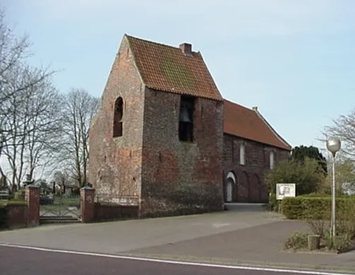 Ansicht der Wiesenser Kirche von Norden her