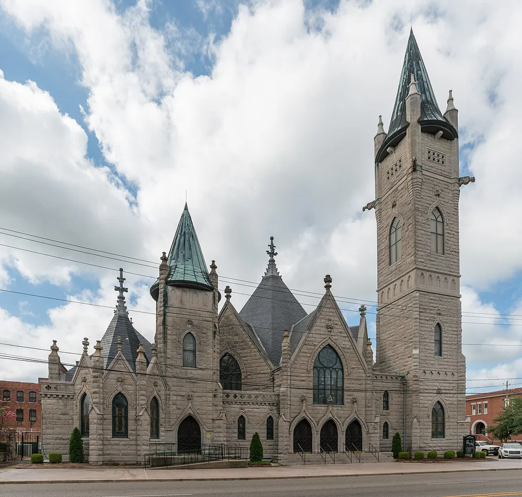 A north view of First Baptist Church, Selma, Alabama