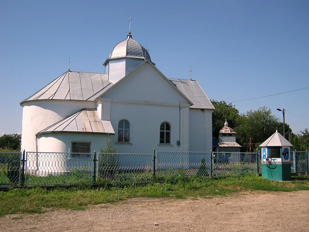 Церква Вознесіння Господа Нашого Ісуса Христа в селі Зелене Борщівського району Тернопільської області.