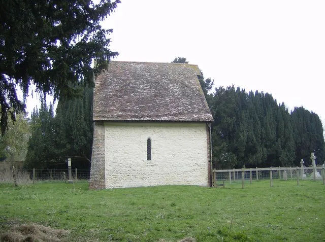 Old Church of St Mary the Virgin, Preston Candover (from north) See this photo for full description.
