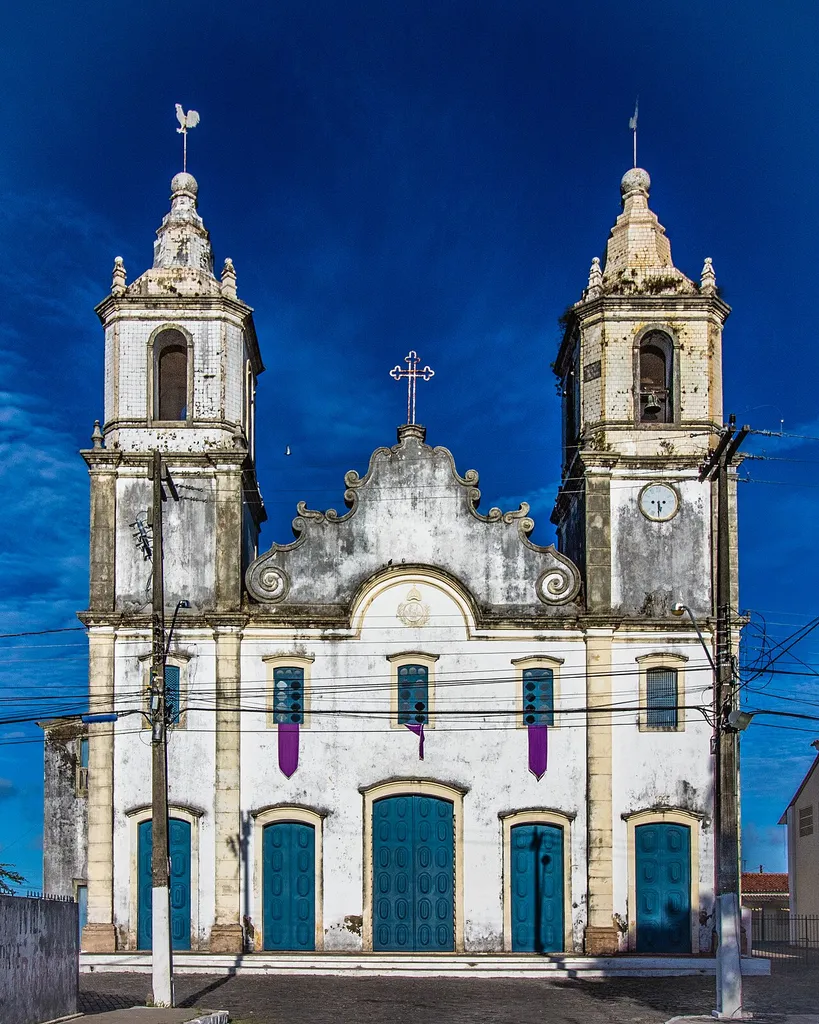 Igreja Matriz de Nossa Senhora das Vitórias, São Cristóvão, Sergipe, Brazil.