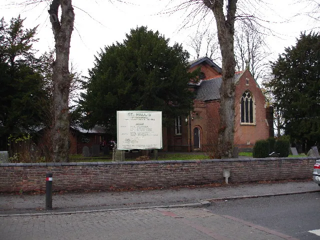 St Paul's parish church, Bedworth Road, Stockingford, Nuneaton, Warwickshire