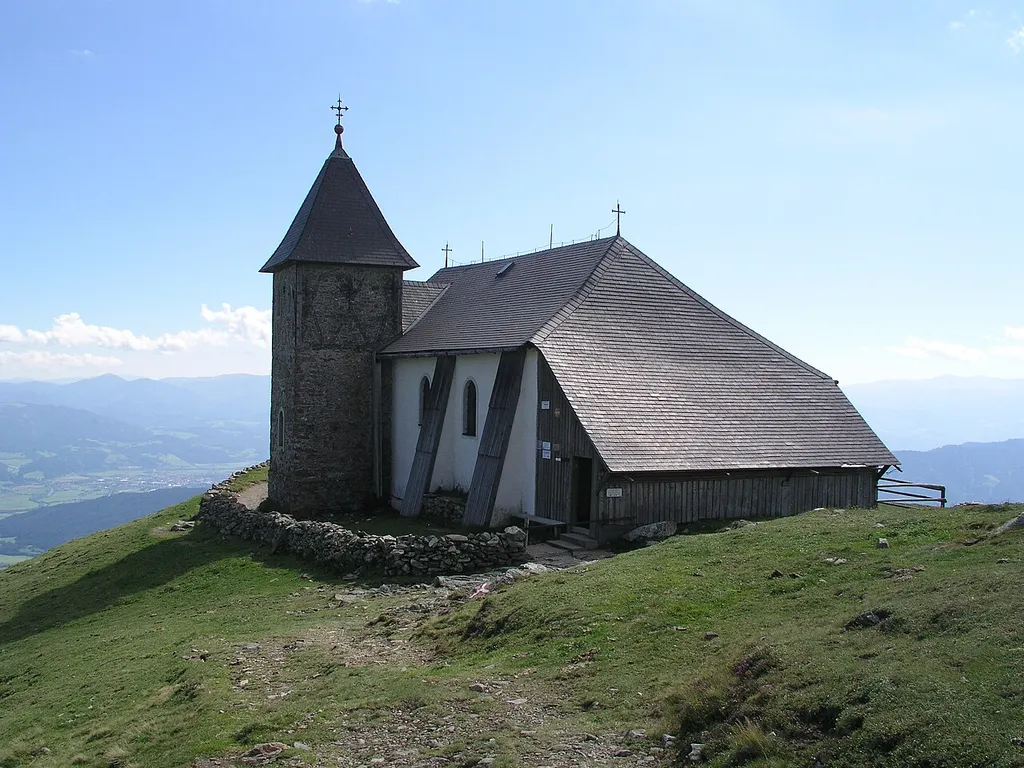 Wallfahrtskirche Maria Schnee Hochalm 2004; eigene Aufnahme des Autors