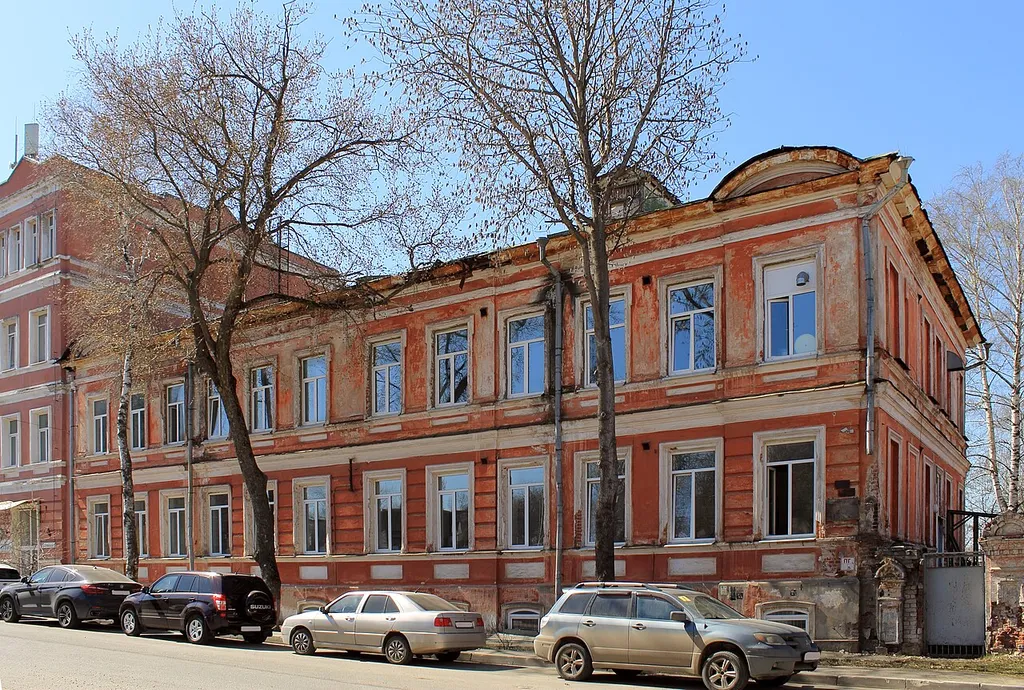 Дом причта Воскресенской церкви: улица Шевченко, 1 (3-я Ямская), Нижний Новгород, Нижегородская область