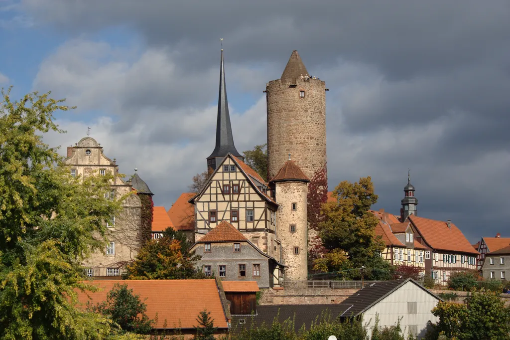 Hinterburg in Schlitz / Hesse / Germany