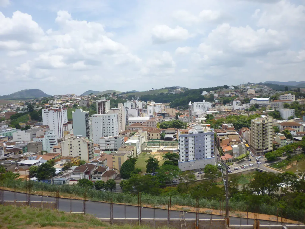 Muriaé MG Brasil - Vista parcial