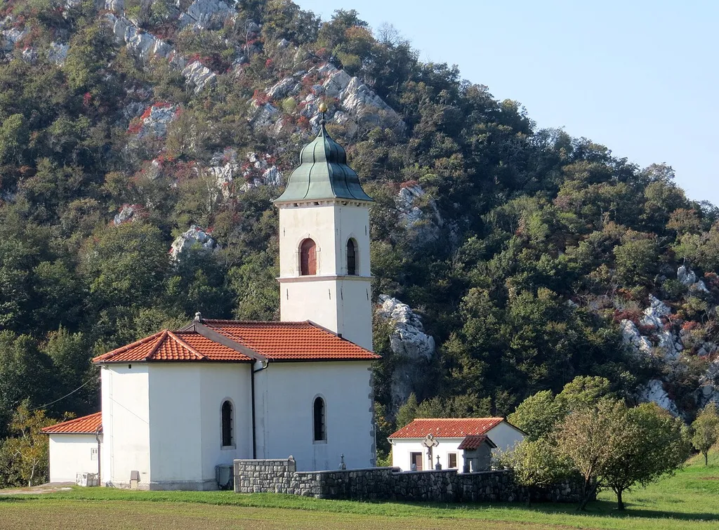 Prophet Daniel Church in Sanabor, Municipality of Vipava, Slovenia