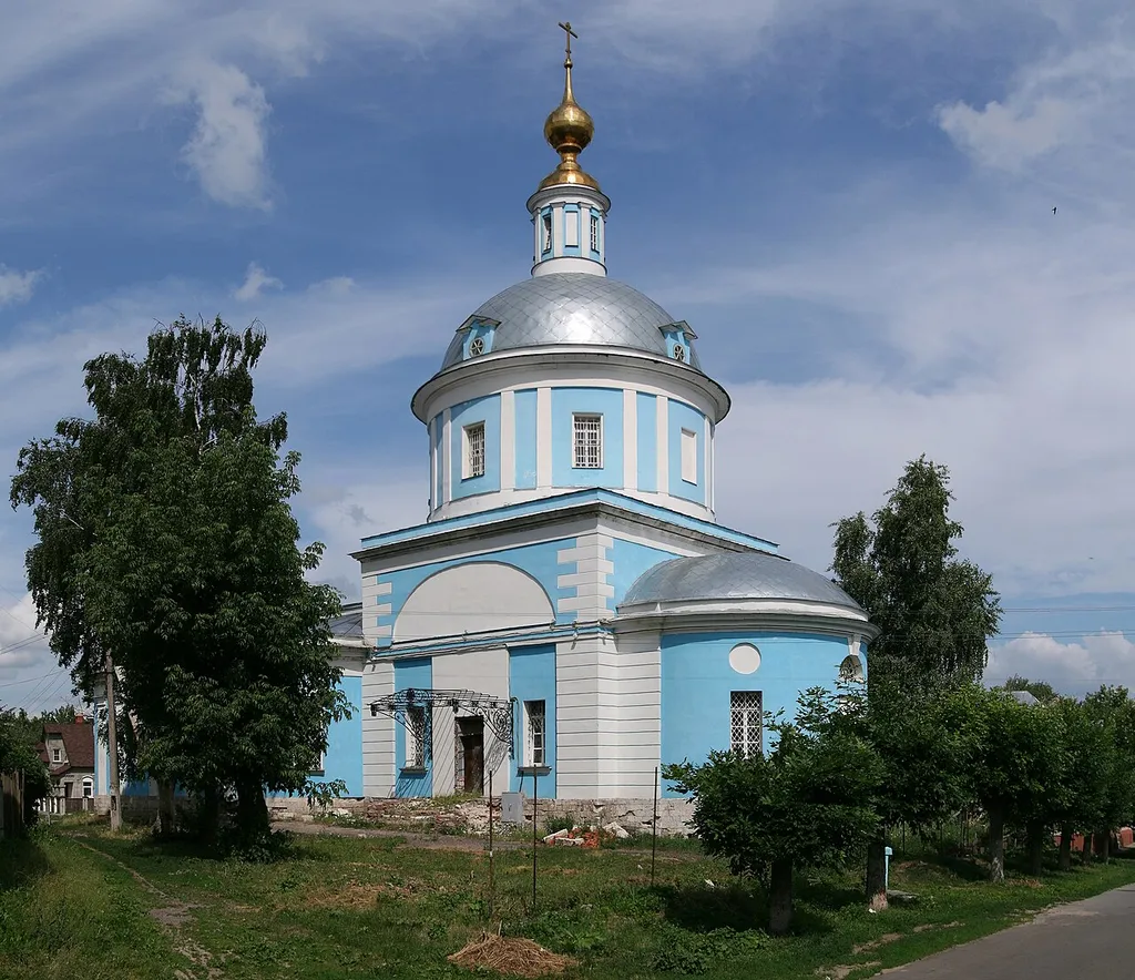 Church of the Protection of the Theotokos in Posad, 1813-1822, Kolomna, Russia