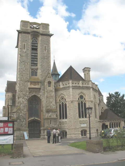 St Mary Magdalene with St Martin parish church, Canning Road, Addiscombe, London (formerly Surrey), seen from the east