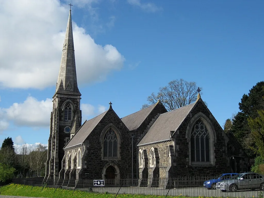 Depicted place: Church of Our Lady and St James