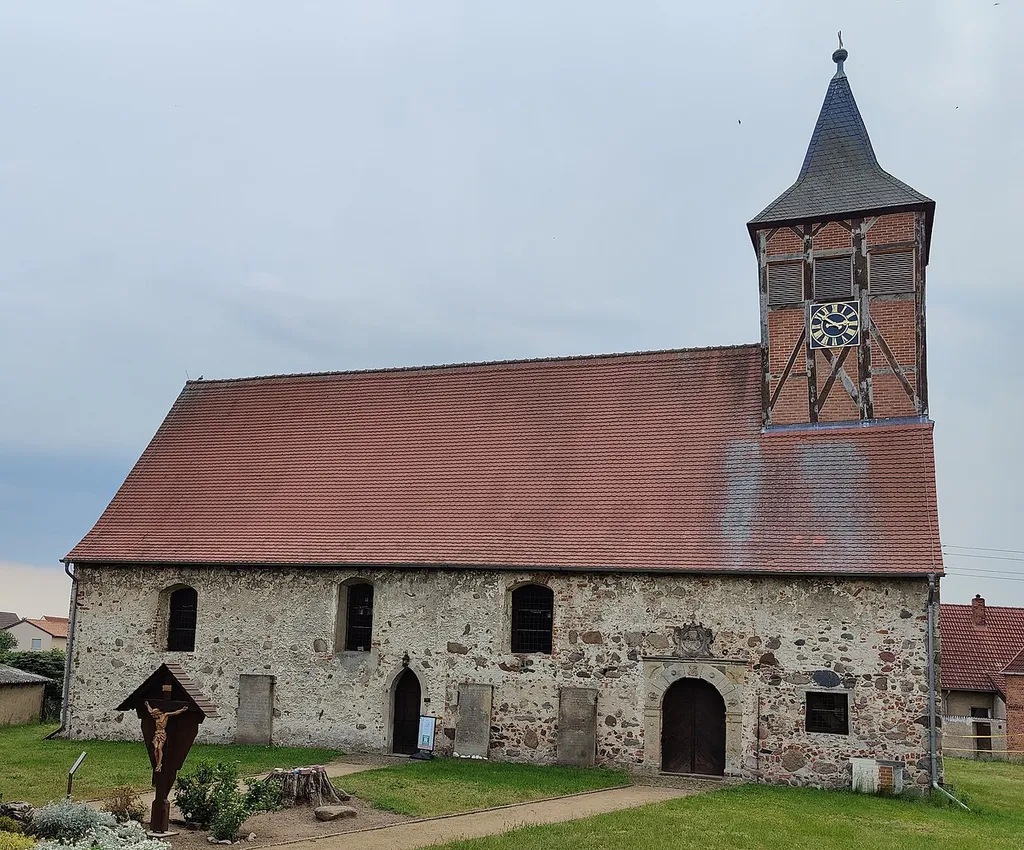 Evangelische Dorfkirche Berge, Hansestadt Gardelegen, Altmarkkreis Salzwedel, Sachsen-Anhalt, Deutschland