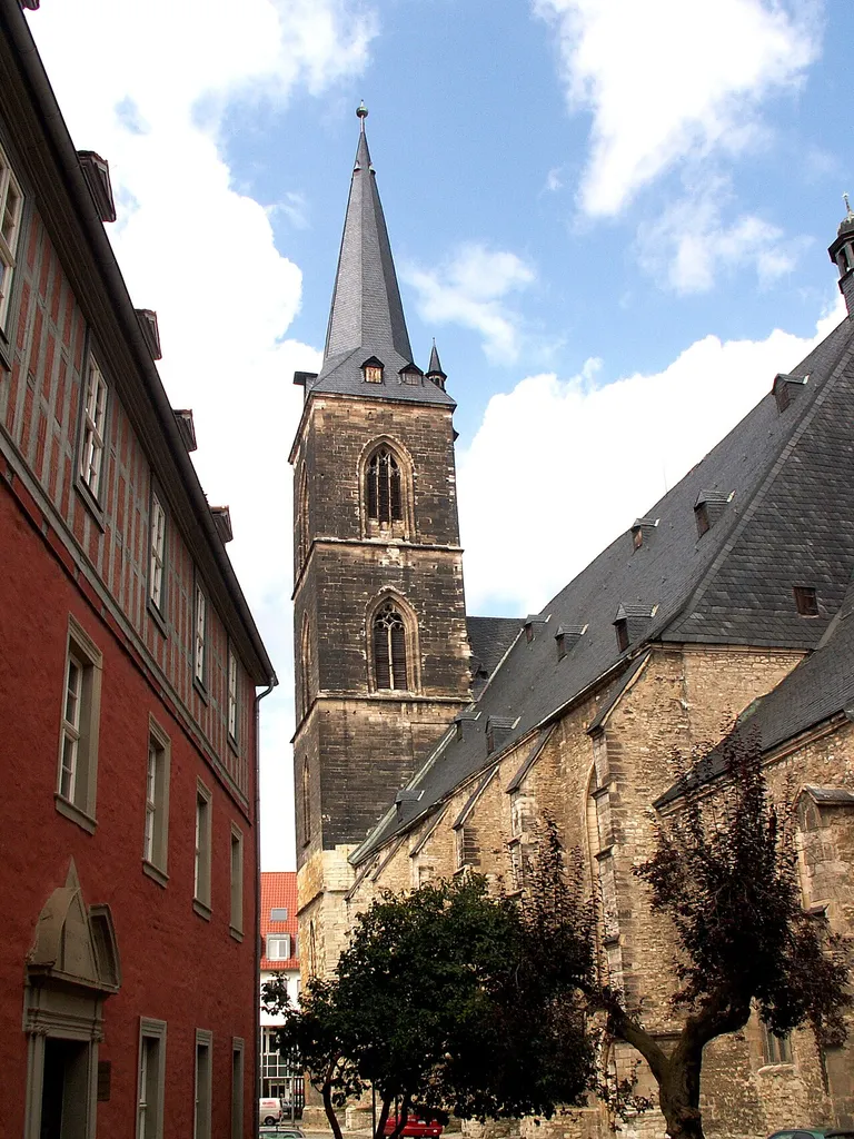 Ansicht der St.Stephanikirche in Aschersleben von Osten