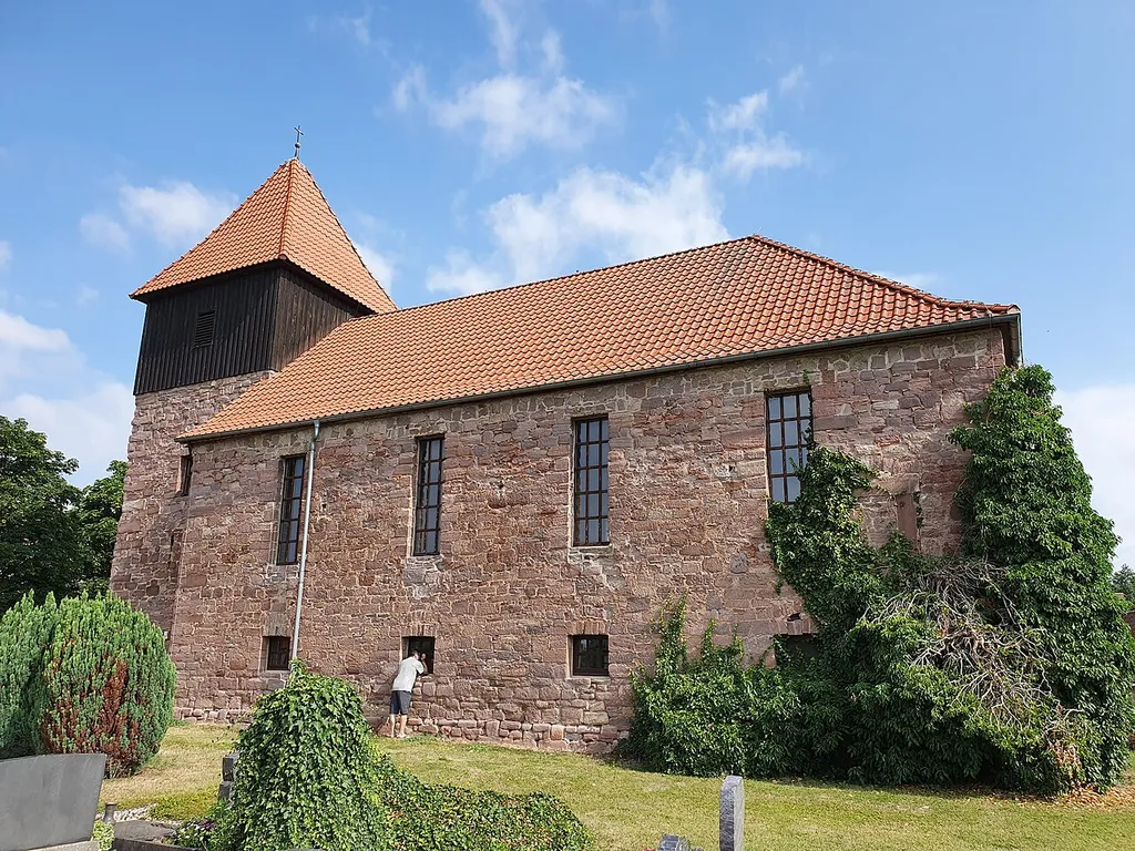 Kirche von Borxleben in Thüringen